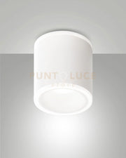 PACA PLAFONIERA 2 LUCI BIANCA D.9CM A LED 13W 3000K 848 + 486LM