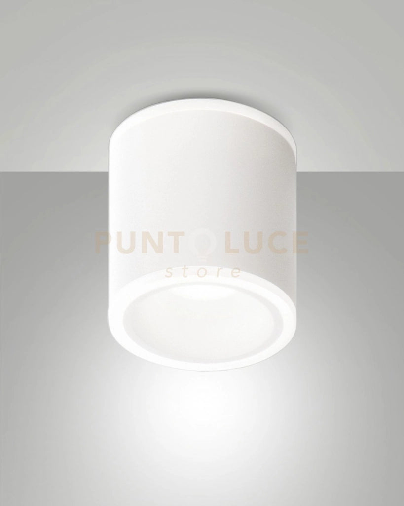 PACA PLAFONIERA 2 LUCI BIANCA D.9CM A LED 13W 3000K 848 + 486LM