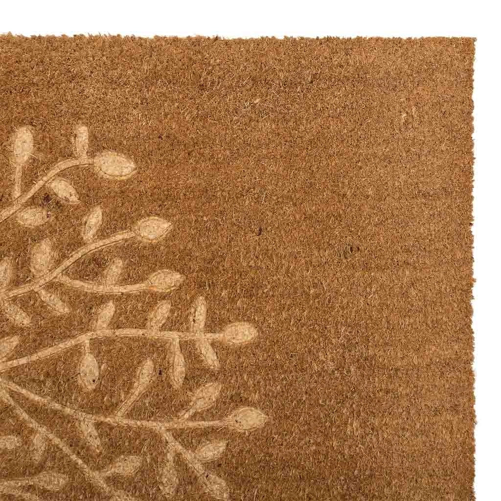 Zerbino in fibra pressata marrone 50x120