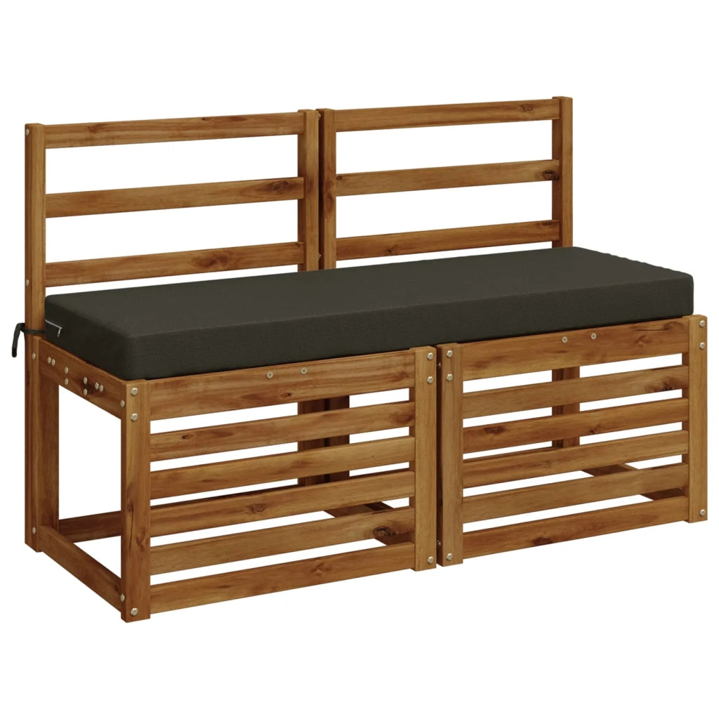 Cuscini per Panchina a 2 Pezzi SOEST 2 pz 100% Poliestere 949621