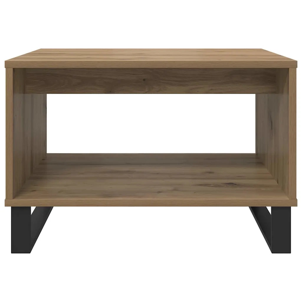 Tavolino da salotto rovere artigianale 60 x 50 x 40 cm 879613