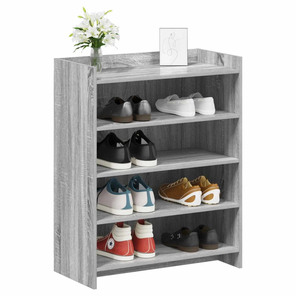 Mobile per scarpe Sonoma grigio 73,5 x 36 x 92 cm 8011320
