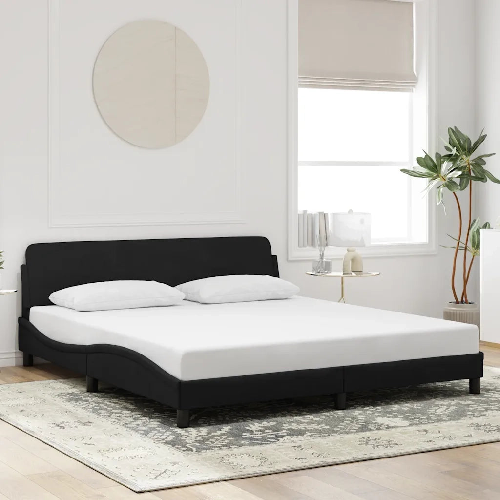 Giroletto Dover Nero 152x203 cm in Similpelle 373308
