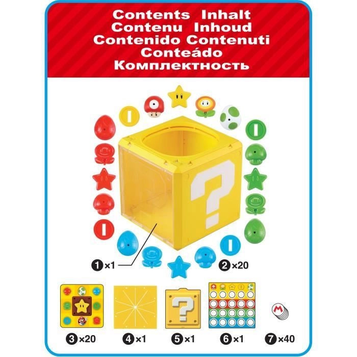 Gioco di blocco domande Super Mario - Super Mario - EPOCH GAMES