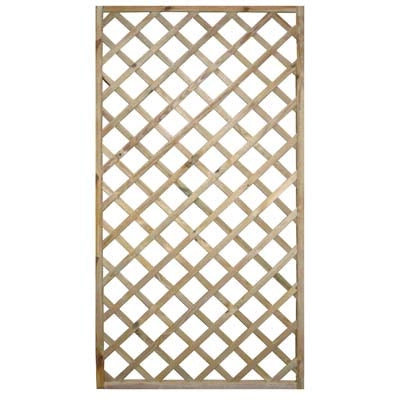 PANNELLO GRIGLIATO LEGNO EURO - PINO IMPREGNATO CORNICE MM 45X30 CM  40X180