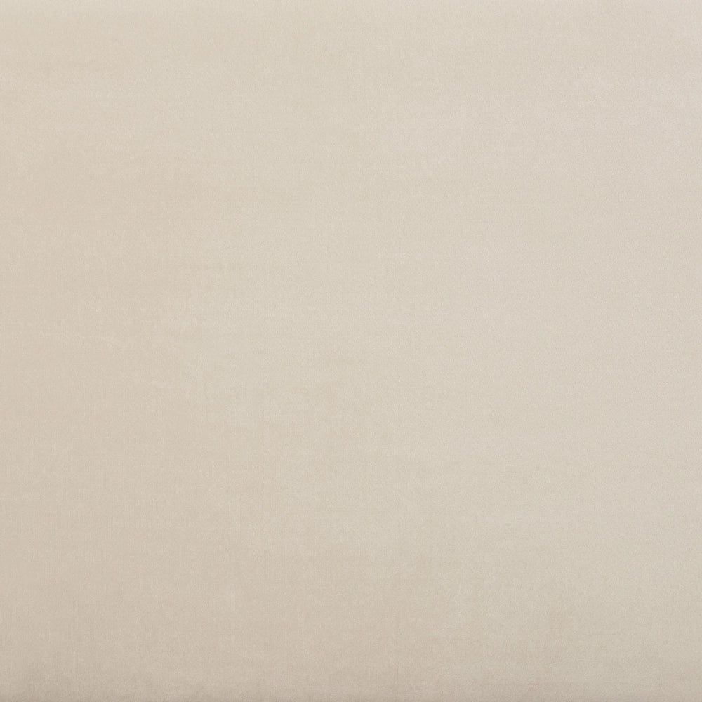 Struttura del letto in metallo Nero e Beige 140 x 200 cm imbottita a doghe minimalista
