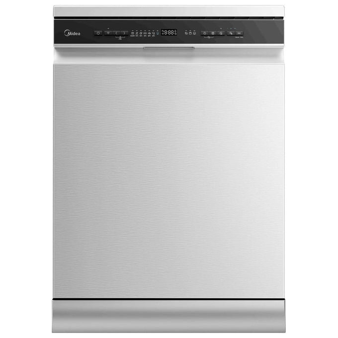 Midea MDWEF1433DSS-WE Lavastoviglie A scomparsa parziale 14 coperti Classe C 44 dB Wi-Fi AquaStop (85x60x55 cm) colore Argento