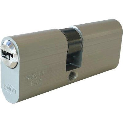 CILINDRO OVALE 2140L OMEC  ALLUMINIO CHIAVI 3 MM 70 35+35