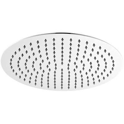 SOFFIONE DOCCIA TONDO ULTRA SLIM ACCIAIO INOX- Diam. 200 mm- DH- pezzi 1