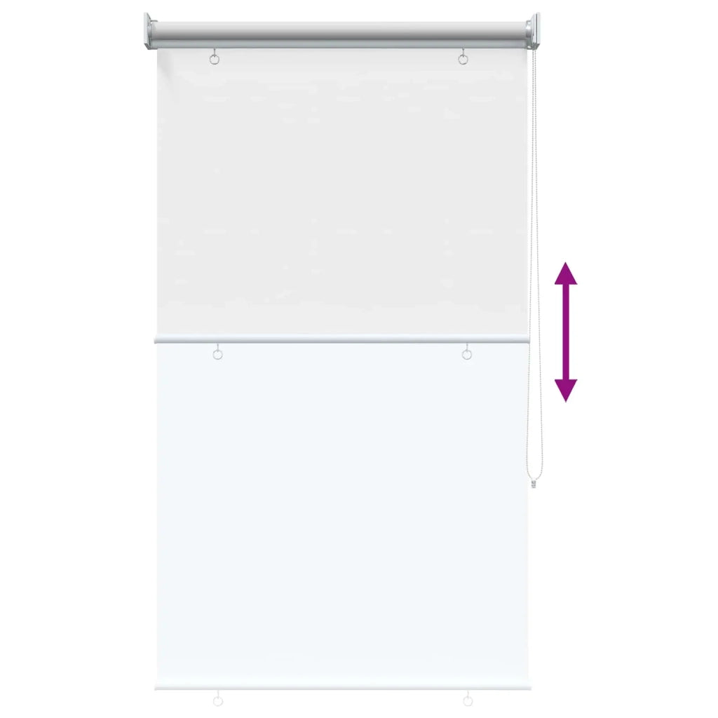 Voletta a rullo con protezione UV Bianco 100 x 140 cm