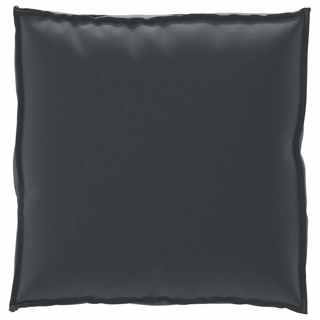 Cuscino Nero 70 x 70 x 12 cm Tessuto Oxford 42001502