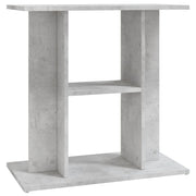 Base per mobiletto per acquario 60 x 30 x 60 cm legno ingegnerizzato grigio 02_0045057