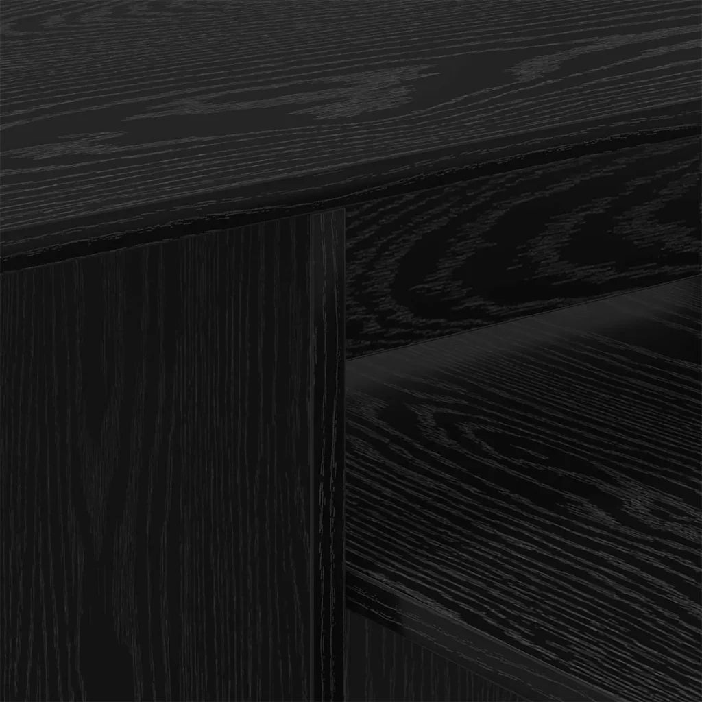Tavolo consolle Rovere Nero 91,5 x 35 x 38,5 cm 891161