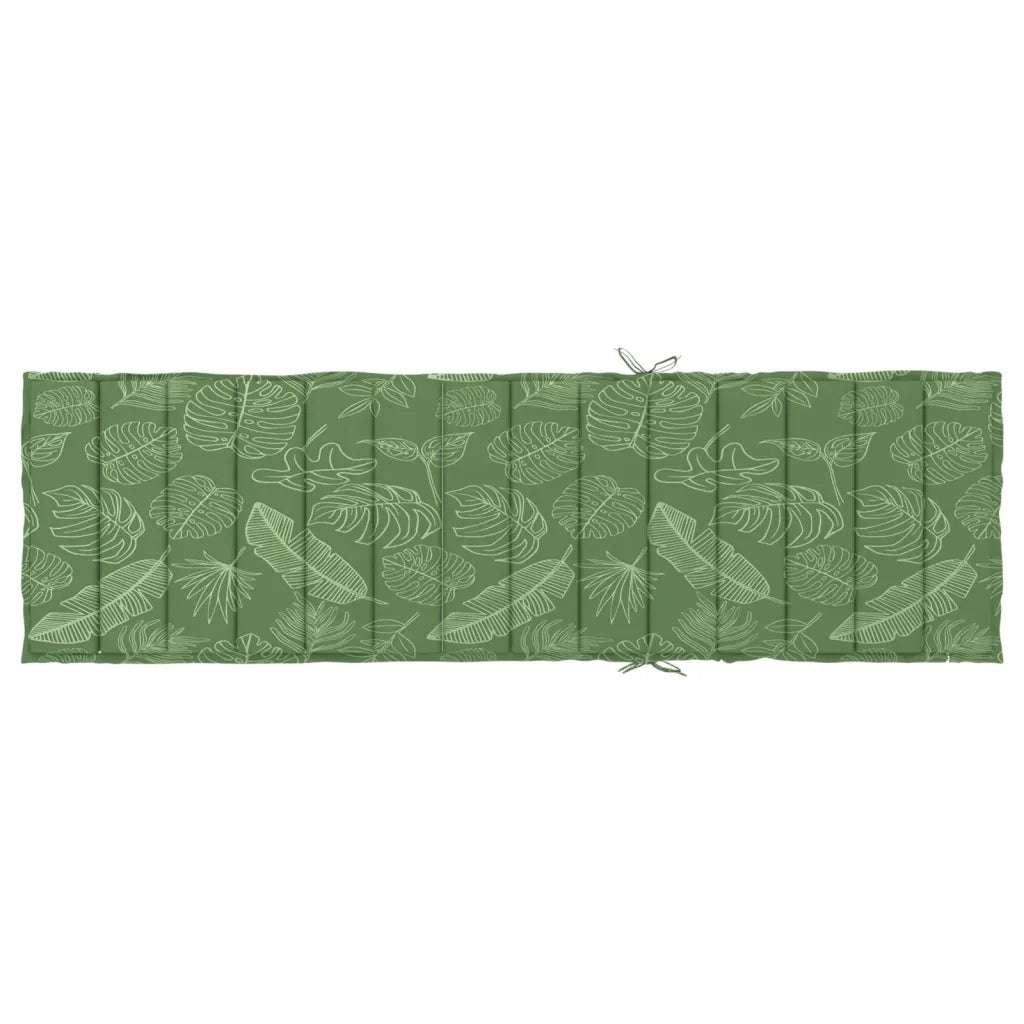 Cuscino per Lettino con Motivo a Foglie in Tessuto Oxford 361425