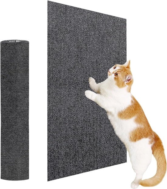 Tappetino Antiscivolo con Protezioni Autoadesive per Divano Tappeto Antiscivolo Protettore di Mobili Reutilizzabile per Animali di Compagnia (40x60cm)