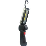 Trade Shop - Luce Lavoro Led Ricaricabile Usb Torcia Attacco Magnetico 5 Modalità Antiscivolo -