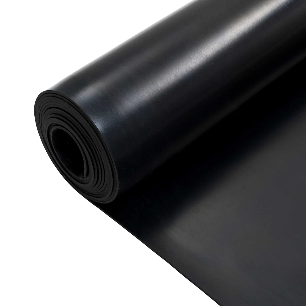 Tappeto per pavimento Nero 1,2 x 5 m Gomma