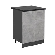 Vicco Mobiletto base cucina Calcestruzzo 60 cm , PL Antracite