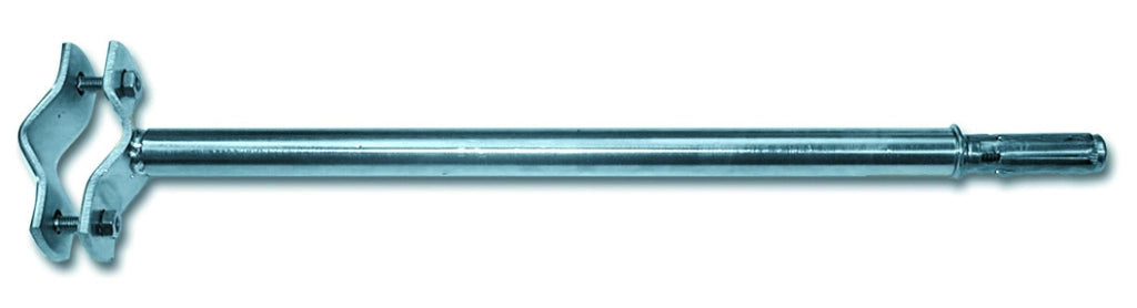 ZANCA PER PALI ANTENNE CON TASSELLO M10x55 lunghezza cm. 25