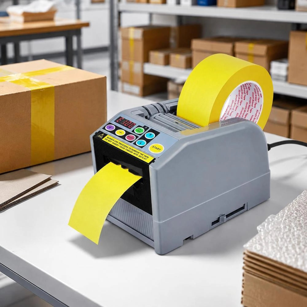 Automatic Tape Dispenser, Electric Tape Cutter, Packaging Machine, Tape Cutting Machine, 6-60 Mm Tape Width
