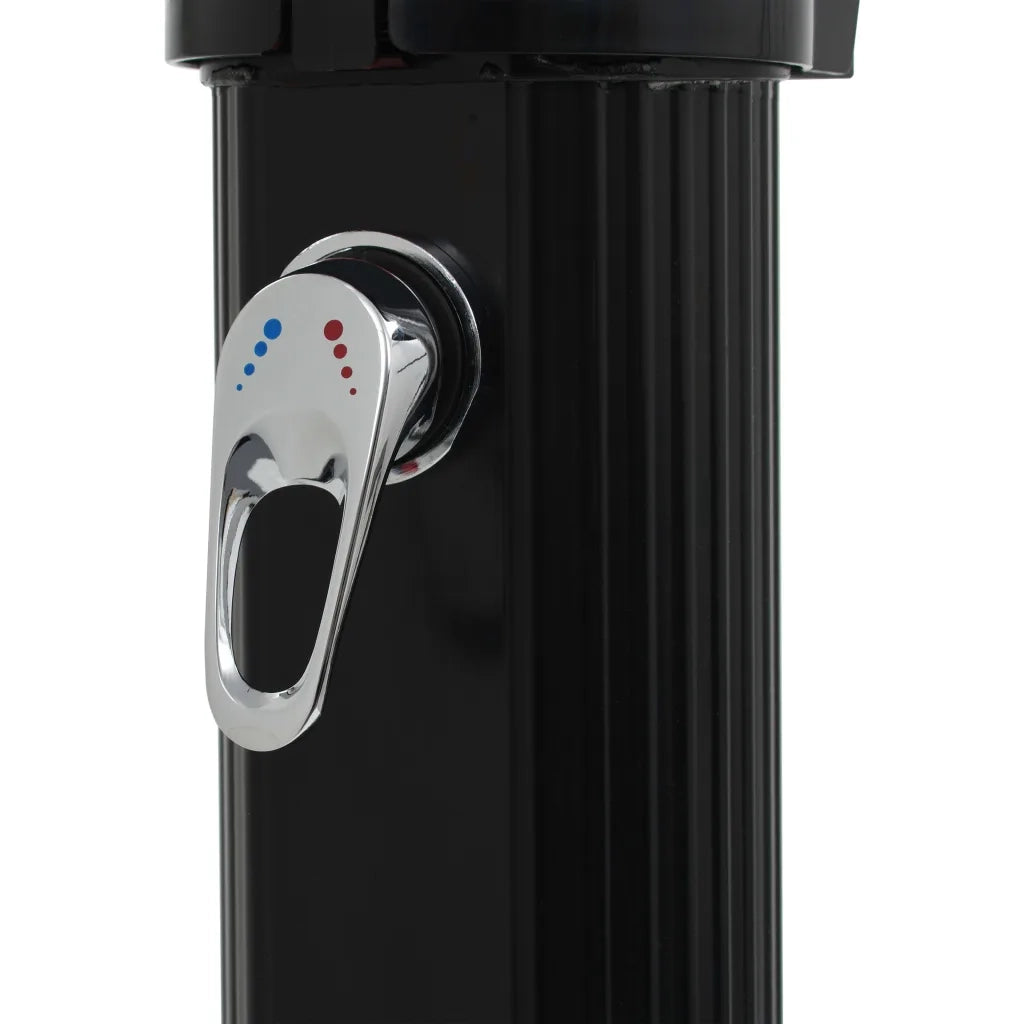 Doccia ad Energia Solare Pieghevole Nera 214 cm 23 L CFW6227178