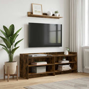 Mobile TV 135 x 33 x 47 cm Rovere Fumo Legno ingegnerizzato 8011231