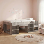 Telaio del letto con storage Sonoma grigio 75 x 190 cm 3422640