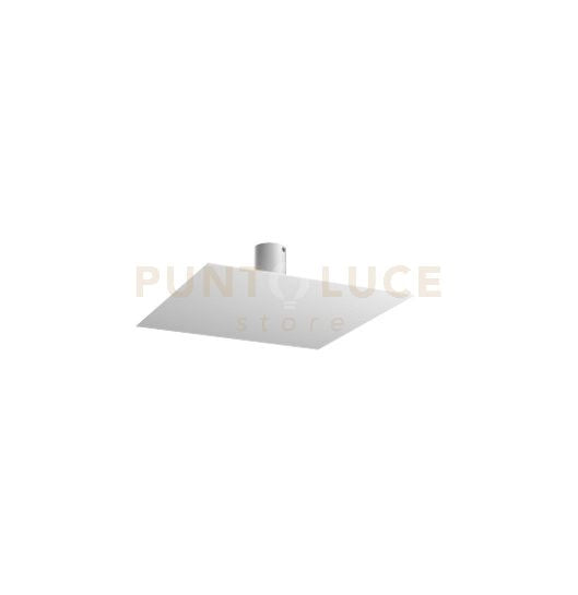 FLOPPY BIANCO CON STAFFA DI FISSAGGIO E COPRIBASE 1185-38 ST12-BI