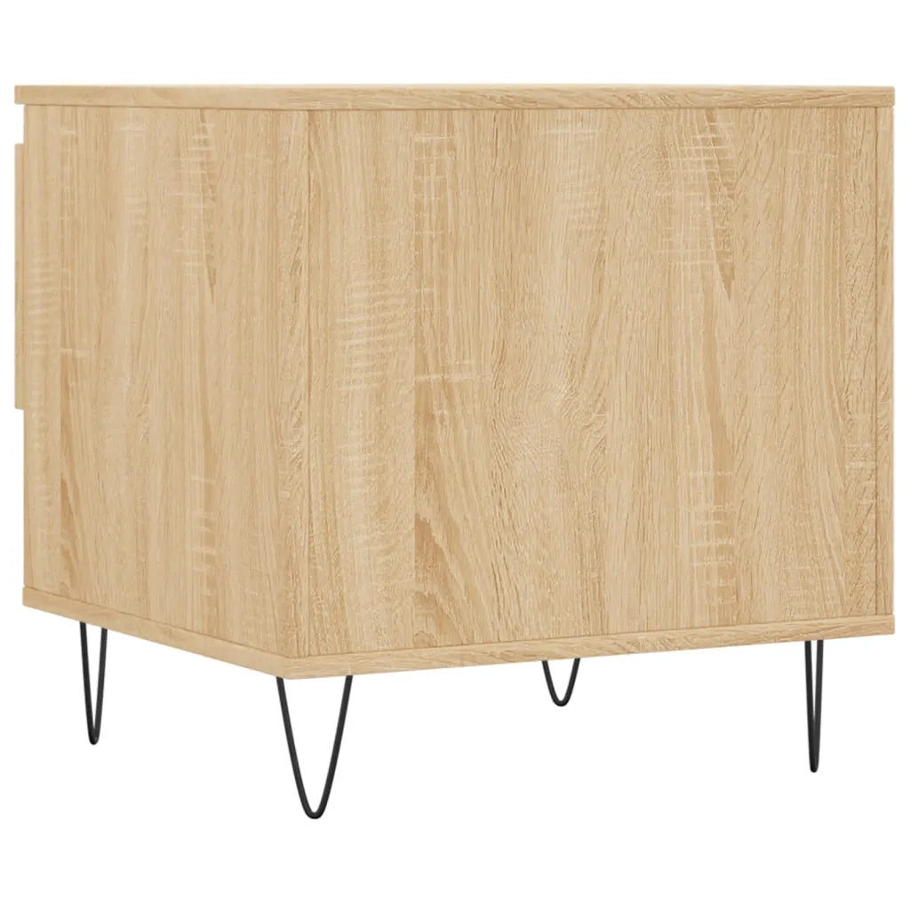 Tavolini Salotto 2pz Rovere Sonoma 50x46x50cm Legno Multistrato 830915