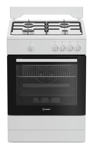 Indesit I6GGKMW Cucina Gas Bianco