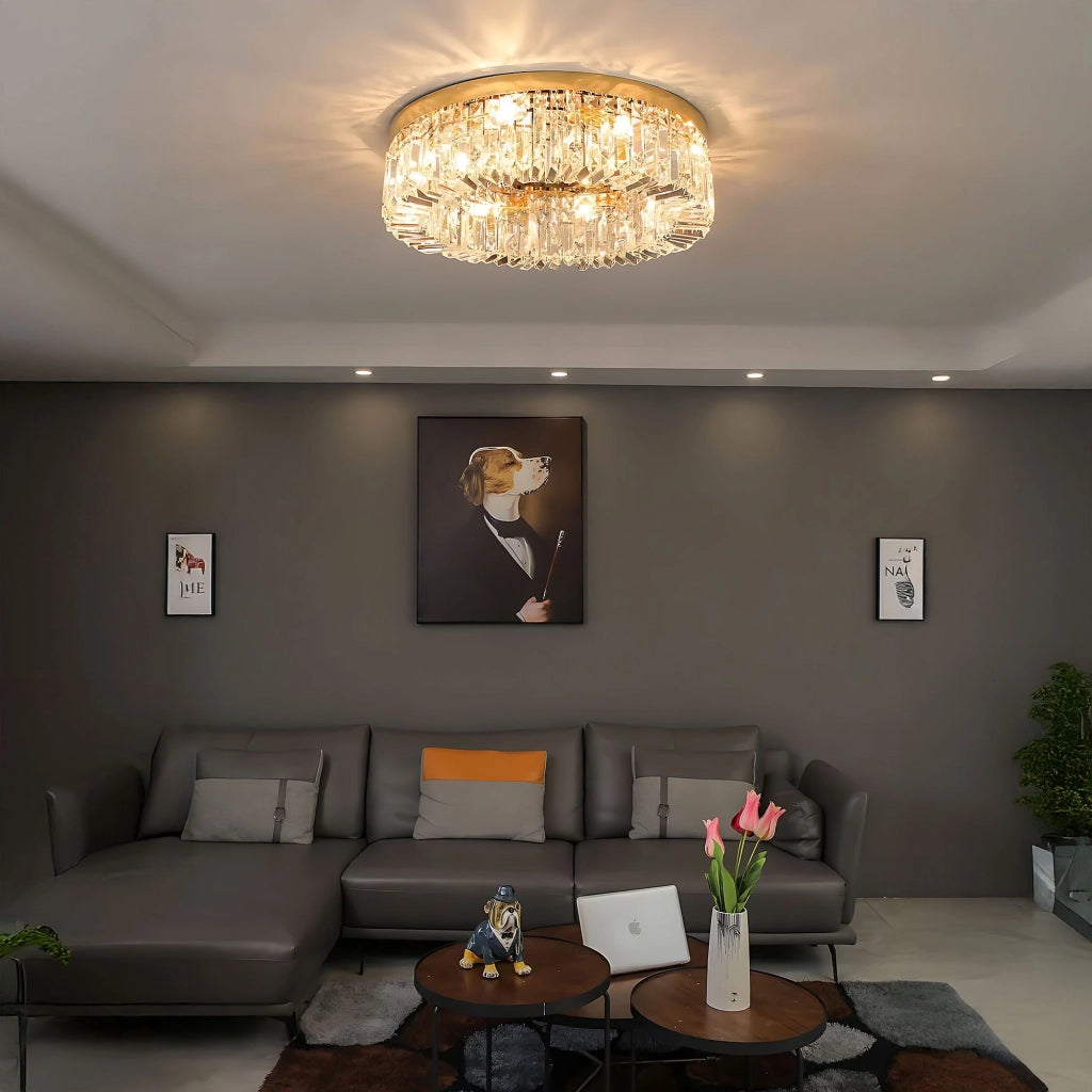 Lampada APP1728-6C 50 Cm Gold