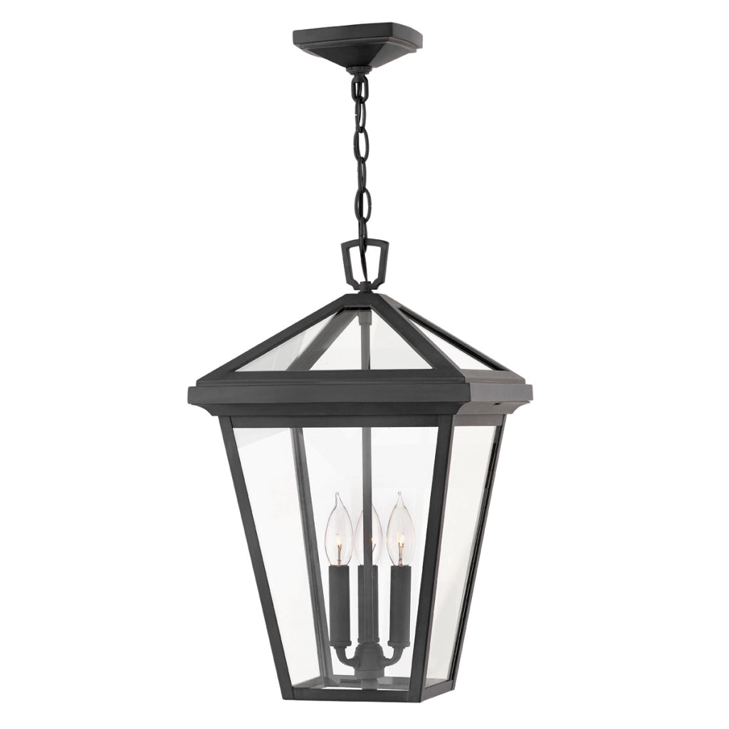 Lampada a sospensione esterna nera 3xE14 40W Alford Place