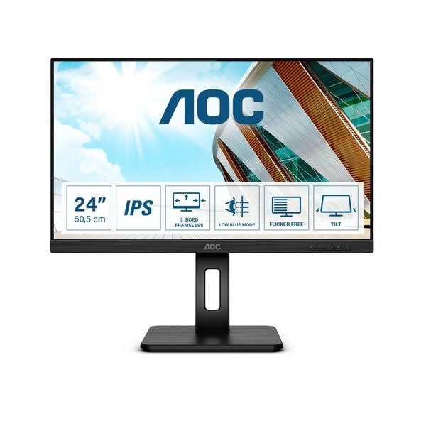 Aoc p2 24p2q led display 60,5 cm (23.8") 1920 x 1080 pixel full hd nero