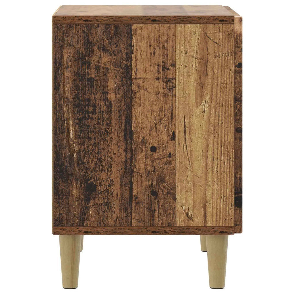 Armadio da Notte 2 pcs Legno antico 43 x 34,5 x 50 cm 894582