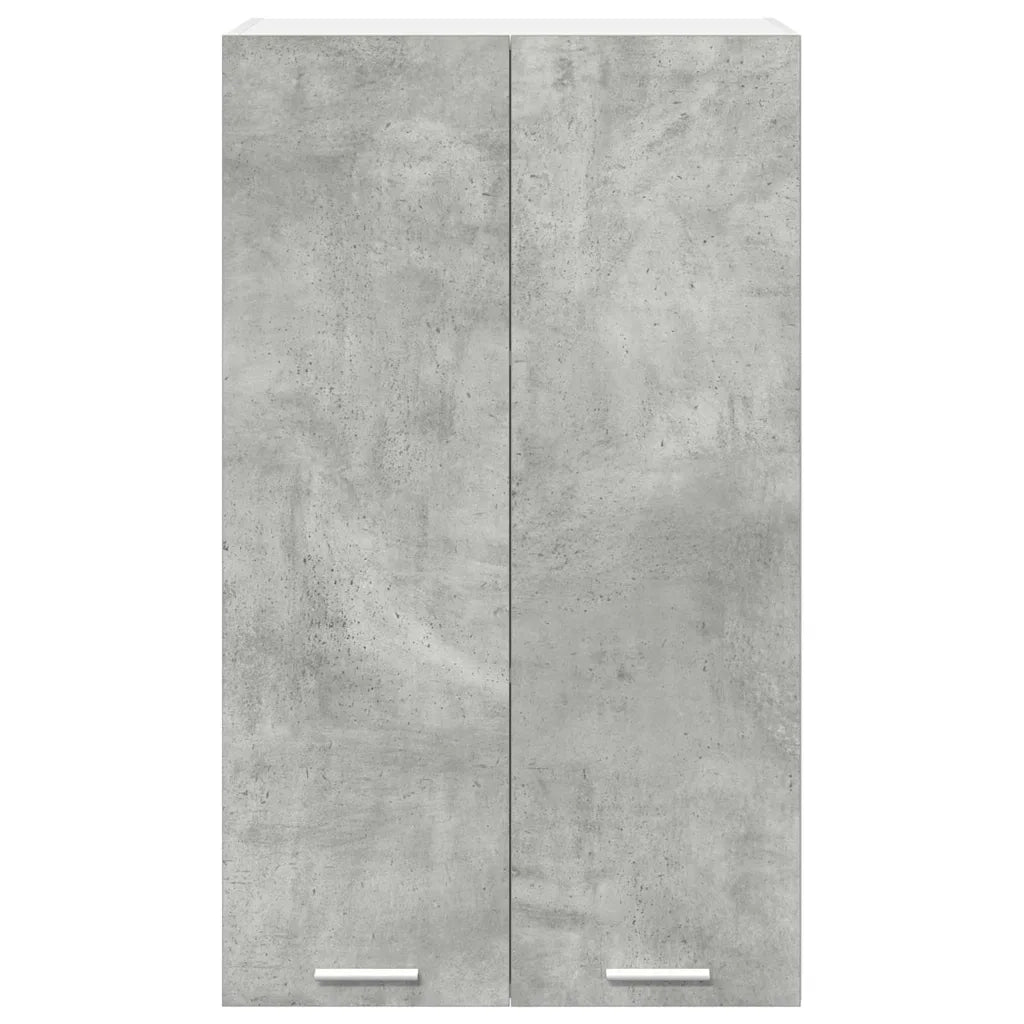 Armadio pensile con porta Grigio cemento 60 x 31 x 100 cm 884357