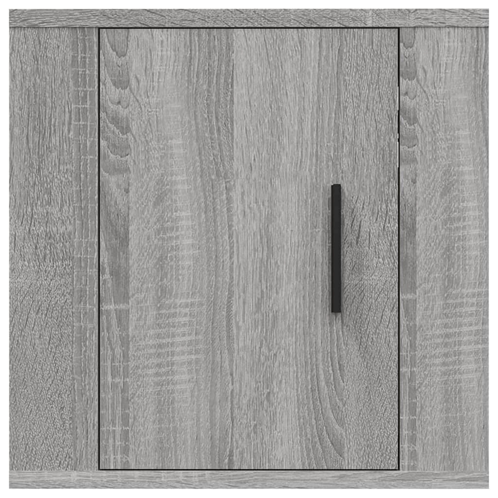 Mobile TV multimediale scaffale TV credenza mobile TV sala da pranzo soggiorno camera da letto a parete Sonoma 40 x 34,5 x 40 cm grigio 02_0028180