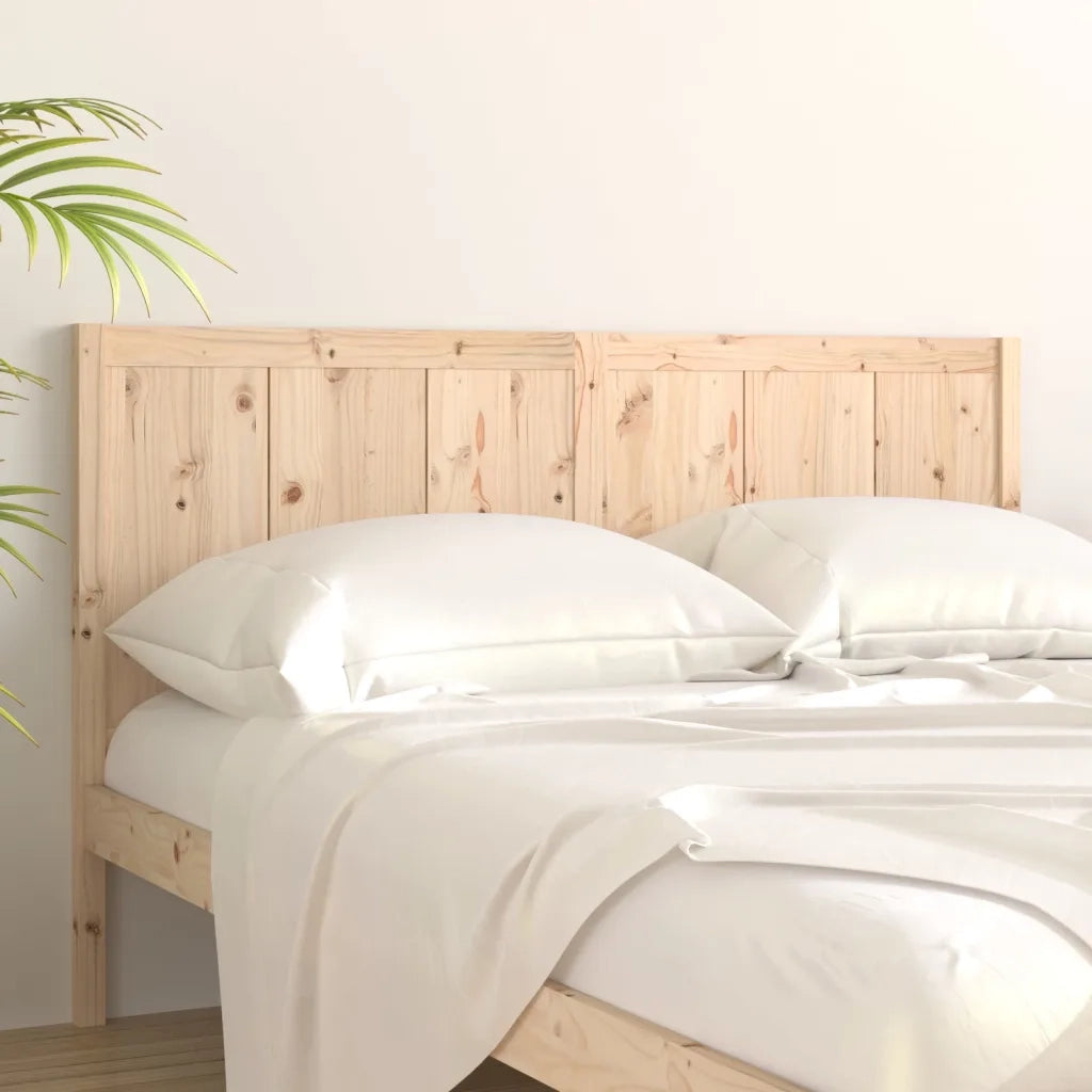 Testiera | Testata per Letto 125,5x4x100 cm in Legno Massello di Pino