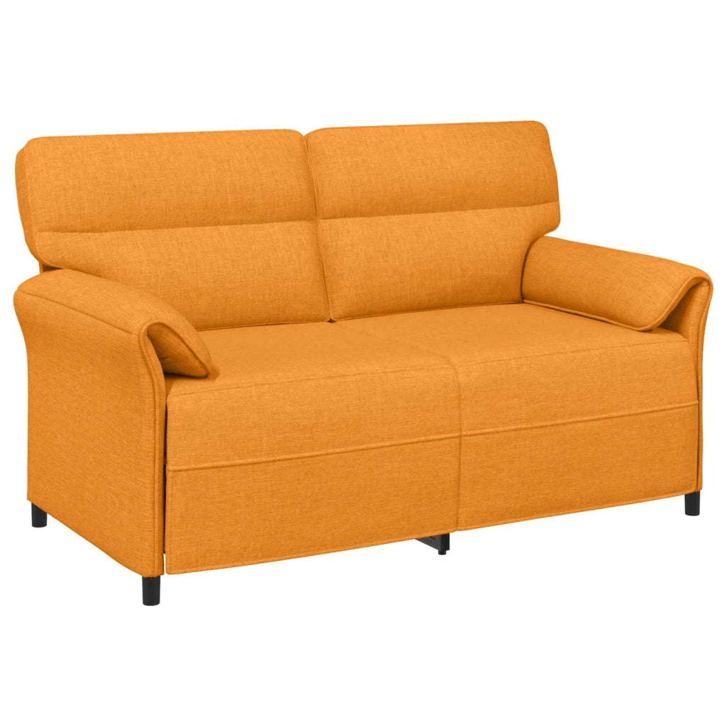 Set di divani 2 pz Giallo Scuro Tessuto 3424866