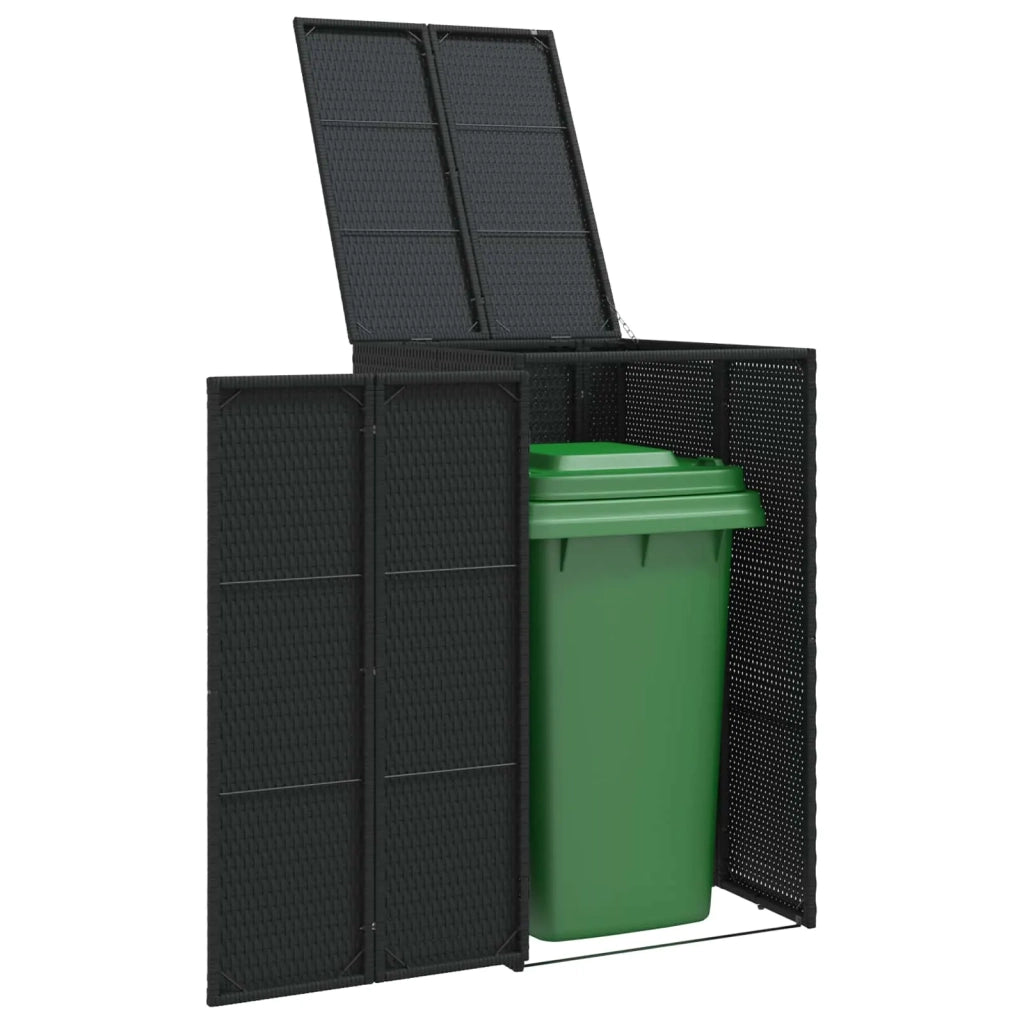 Cassa per Spazzatura Nero 65 x 80 x 115 cm Polietilene 42008240