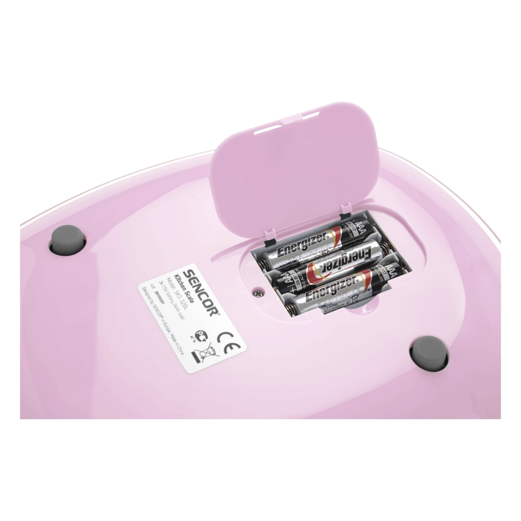 Sencor bilancia da cucina rosa con controllo touh