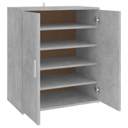 Scarpiera mobile contenitore per scarpe mobile per ingresso/corridoio/soggiorno 60 x 35 x 70 cm legno ingegnerizzato grigio 02_0021834