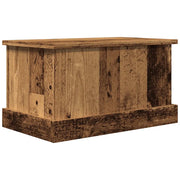 Scatola Portaoggetti Legno Antico 30x50x28 cm Legno Multistrato CFW1049244