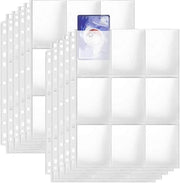 Schedario per raccogliere carte trasparente - 720 pezzi - Formato standard A4 - 40 pagine