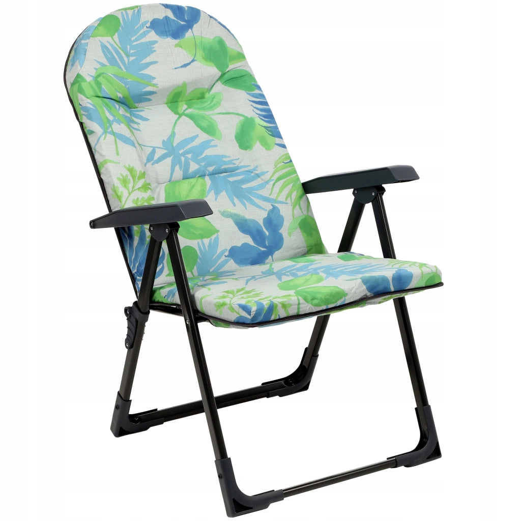 Sedia a sdraio da giardino KADAX, pieghevole, da spiaggia, regolabile, comoda, per turisti, da terrazza
