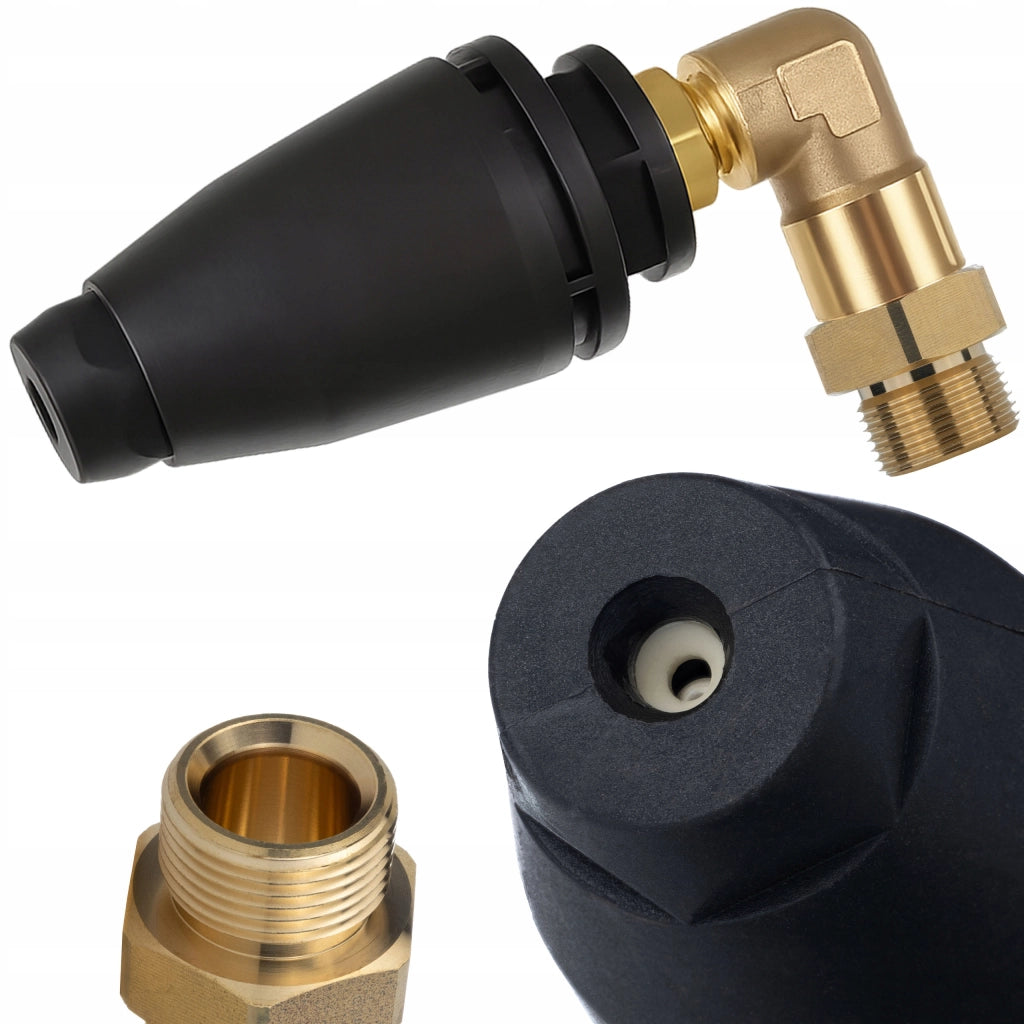 Ugello Rotante Angolare 90° – Compatibile con Idropulitrici M22x1,5