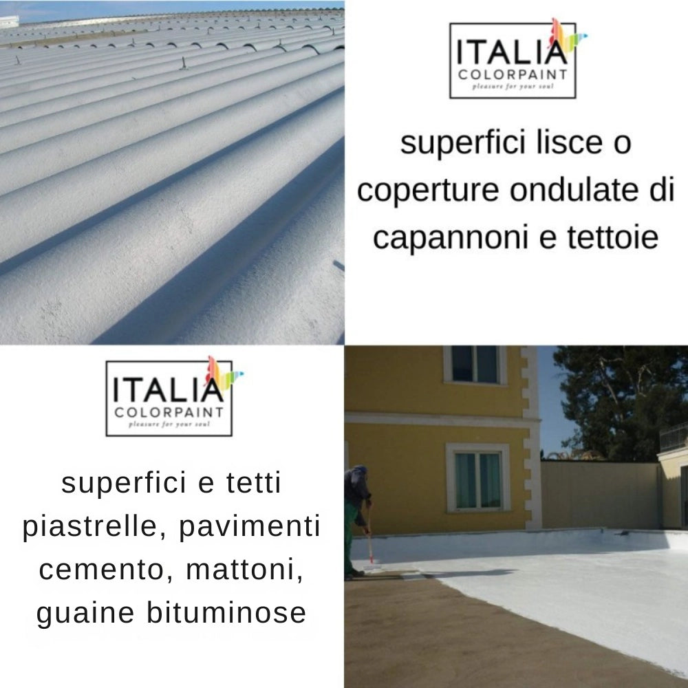Impergum impermeabilizzante elastomerico fibrato per terrazze grigio *** formato 20 kg, confezione 1