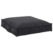 Cuscino Nero 70 x 70 x 12 cm Tessuto Oxford 42001502