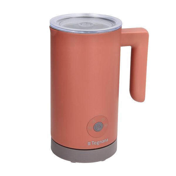 Montalatte Elettrico Rosso Mela  Plastica-Acciaio Inox Rosso