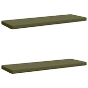 Cuscini per Panchina a 2 Pezzi VUGHT 2 pz 100% Poliestere 951981