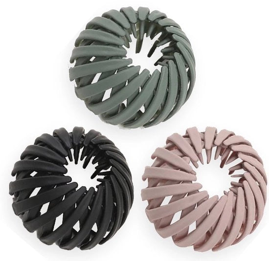Tre Pezzi Clip Capelli Anti-Klit Premium - clip capelli - clip capelli fiorale - clip capelli per donne - spilla capelli - clip capelli - clip capelli grande - clip capelli per donne - spille capelli per donne